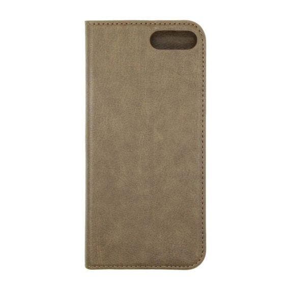 Flip Stand Leather Wallet Card holder Case Grey Brown For iPhone 7/8 Plus