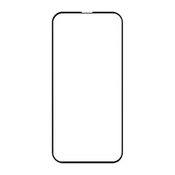 Skärmskydd iPhone 15 Plus - 3D Härdat Glas Svart