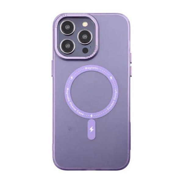 iPhone 14 Pro Max Mobilskal med MagSafe - Frostat Lila
