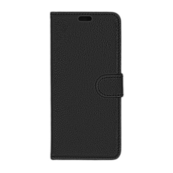 Flip Stand Leather Wallet Case For Redmi Note 7 Black