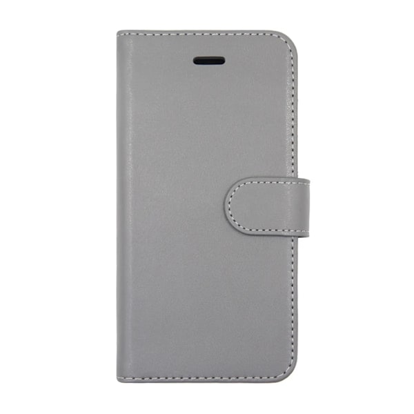 iPhone 6/6S Plånboksfodral Läder med Stativ - Grå