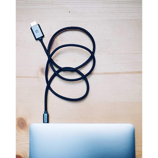 XtremeMac typ-C USB-C till HDMI-kabel - Svart 2M