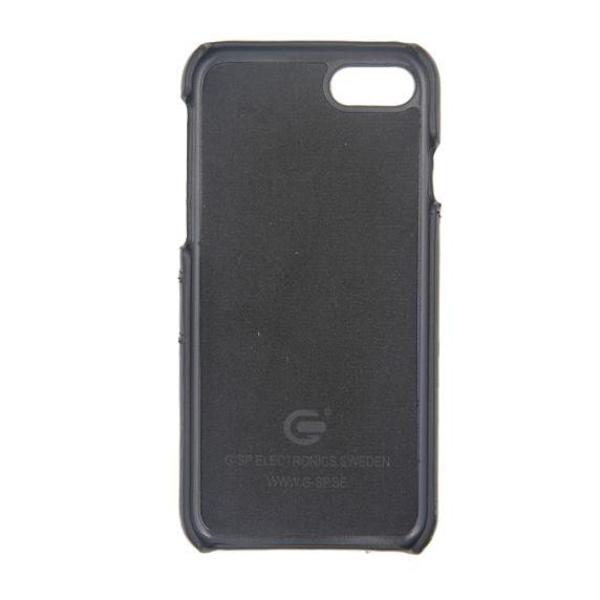 Fitted Leather Case For iPhone 7/8 Black