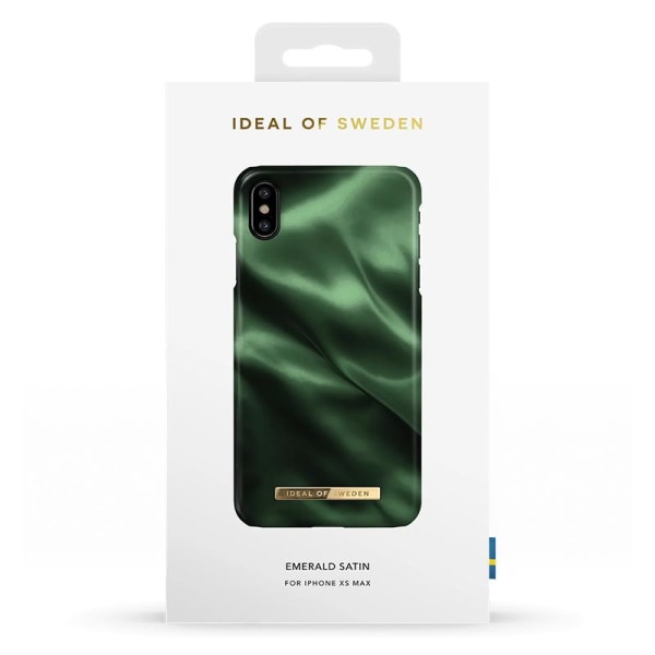 iDeal Of Sweden Fashion Skal för iPhone XS Max - Emerald Satin
