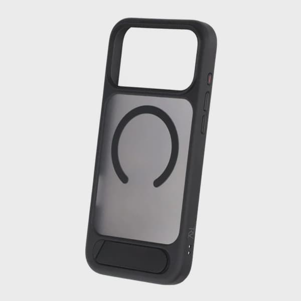 Mobilskal med Stativ för iPhone 17 Pro - Svart