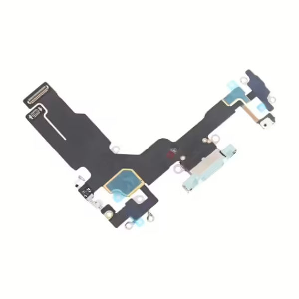 iPhone 15 Laddkontakt med Flexkabel - Blå