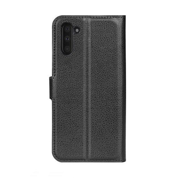 Samsung Note 10 Plånboksfodral med Stativ - Svart