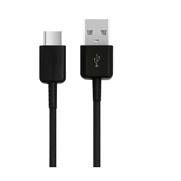 SiGN Skin USB-A till USB-C, 3A, 1.2m - Svart