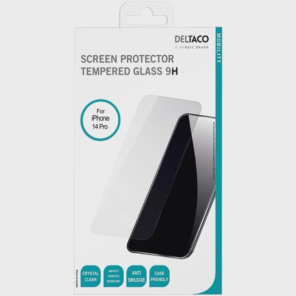 Deltaco Skärmskydd för iPhone 14 Pro