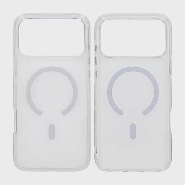 MagSafe-skal för iPhone 17 Pro Max - Vitt Transparent