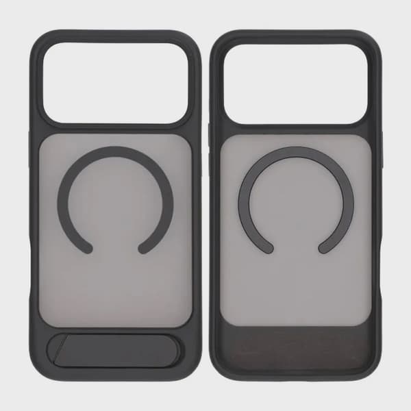Mobilskal med Stativ för iPhone 17 Pro - Svart