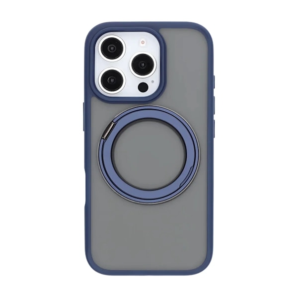 iPhone 16 Pro Max Mobilskal med Magsafe Stativ - Blå