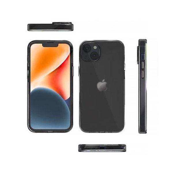 iPhone 14 Mobilskal Ultratunt TPU - Svart