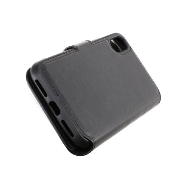 iPhone X/XS Plånboksfodral Extra Kortfack och Stativ RV - Svart