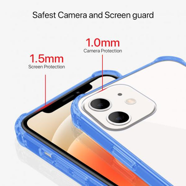 iPhone 12 mini Shockproof Case Blue