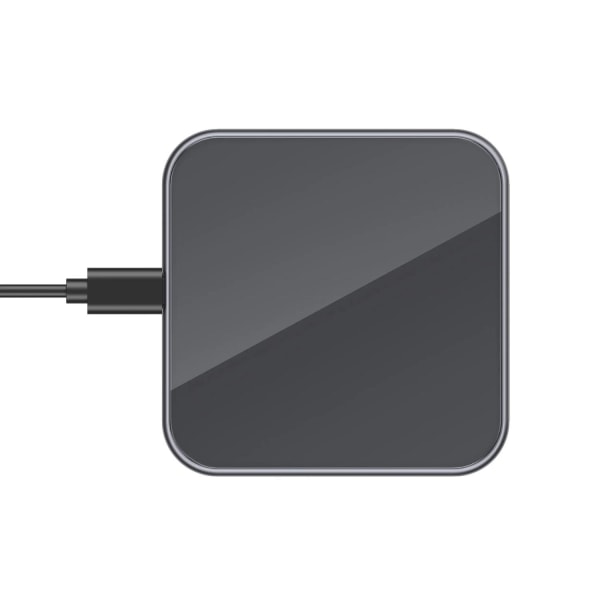SiGN Trådlös Snabbladdare för iPhone & Android, 15W - Svart