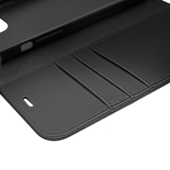 Flip Stand Leather Case For Apple iPhone 12 Pro Max High Quality Black