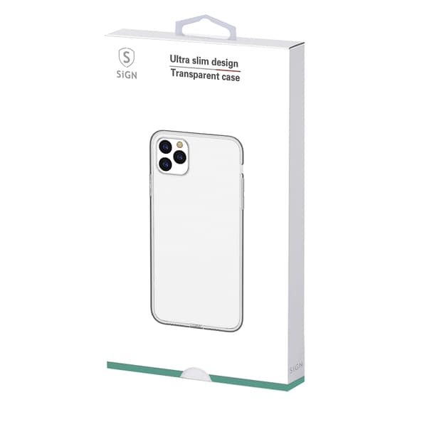 SiGN Ultra Slim Case för iPhone 11 – Transparent