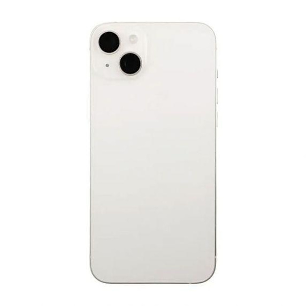 iPhone 14 Plus Baksida med Komplett Ram - Vit