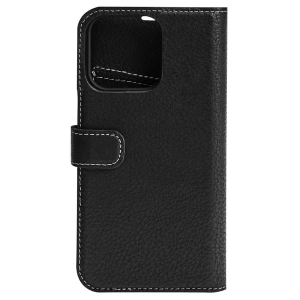 iPhone XR/11 leather wallet, detachable, Black