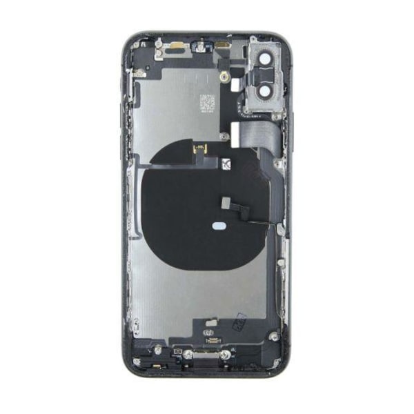 iPhone X Baksida Med Komplett Ram - Svart