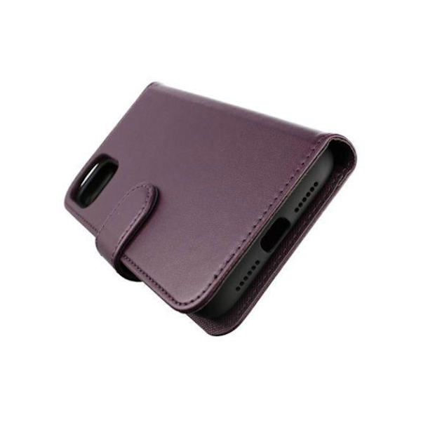 RV Magnetiskt Plånboksfodral - iPhone 11 - Mörklila