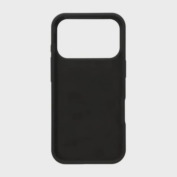 Mjukt Silikonskal för iPhone 17 Pro Max - Svart