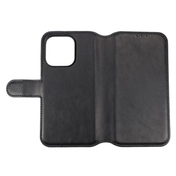 iPhone 15 Pro Plånboksfodral Magnet Rvelon - Svart