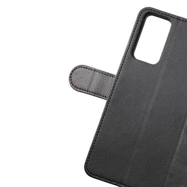 Flip Stand Leather Wallet Case For Redmi Note 11 Black