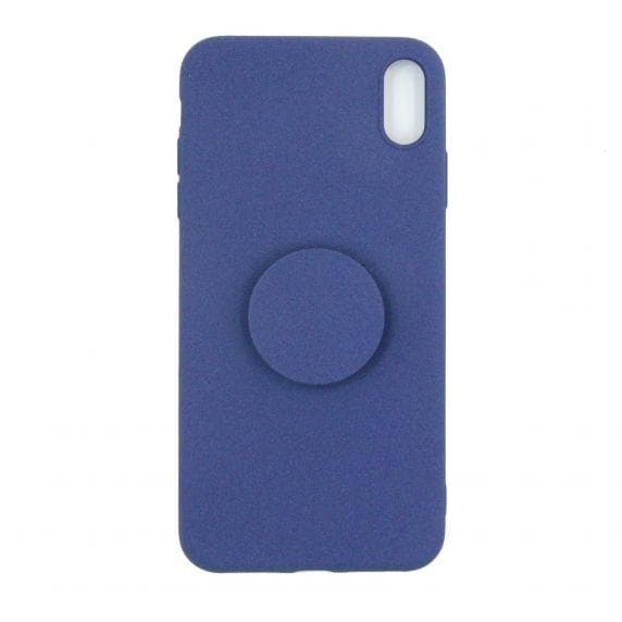 Fitted Case TPU With Kickstand For iPhone X/XS Blue