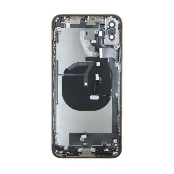 iPhone XS Max Baksida Med Komplett Ram - Guld