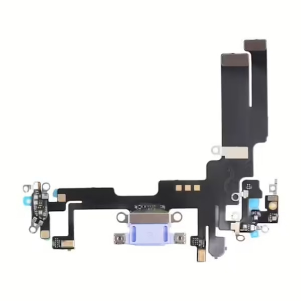 iPhone 14 Laddkontakt med Flexkabel Original - Blå