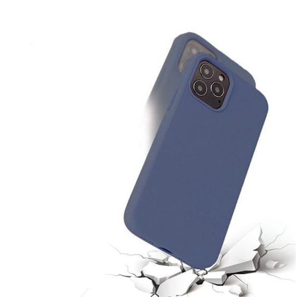 iPhone 13 Pro Liquid Silikonfodral Midnight Blue