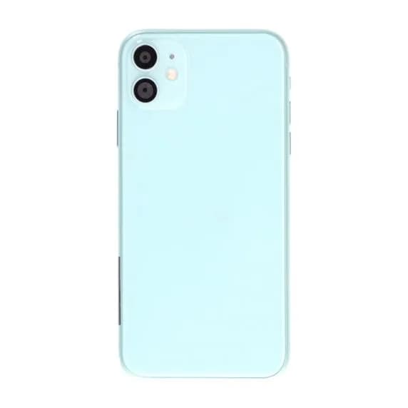 iPhone 11 Baksida med Komplett Ram Premium - Grön