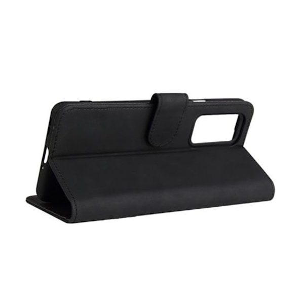 Flip Stand Leather Wallet Case For OnePlus 9 Pro Black