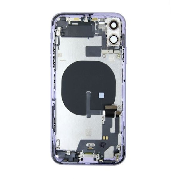 iPhone 11 Baksida med Komplett Ram - Violett