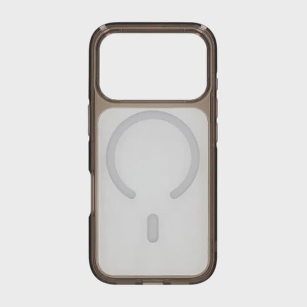 TPU Magsafe-skal för iPhone 17 Pro Max - Svart Transparent