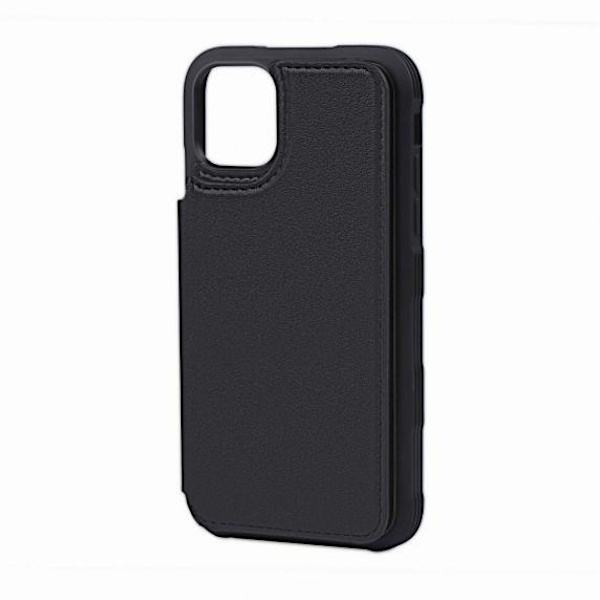 iPhone 11 Pro PU Leather Back Flip Wallet Case Black