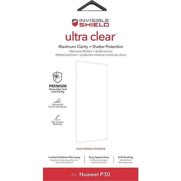 Zagg InvisibleShield Ultra Clear Screen Protector for Huawei P30