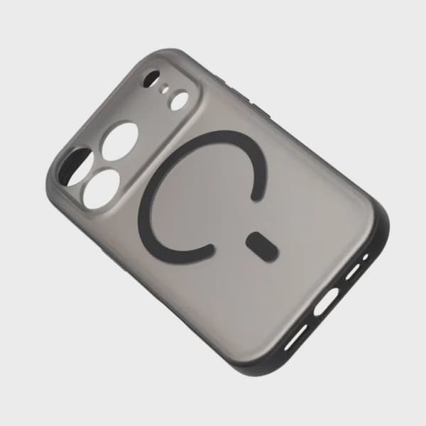 Precise Hole Shield MagSafe-skal för iPhone 17 Pro - Svart