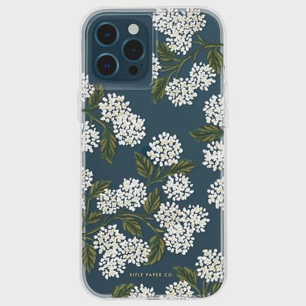Case-Mate Rifle Paper Case iPhone 12/12 Pro – Hydrangea White