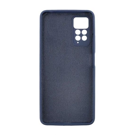 Xiaomi Redmi Note 11 Silikonskal med Kameraskydd - Blå