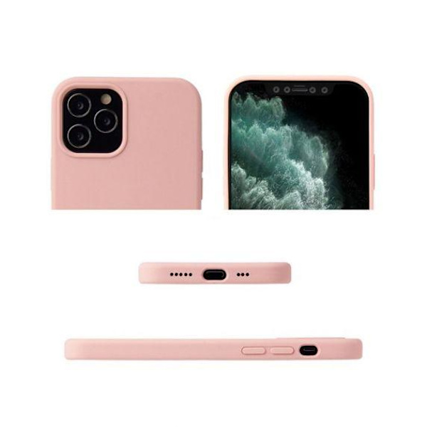 iPhone 13 Mini Liquid Silikonfodral Sandrosa