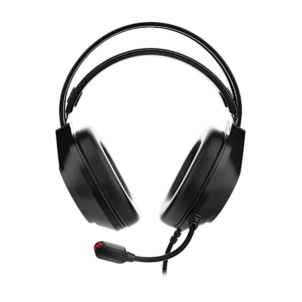 Deltaco Gaming DH220 stereo headset, USB, RGB - svart