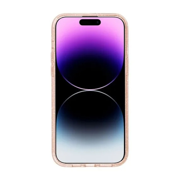 iPhone 14 Pro Mobilskal Glitter Magsafe - Guld