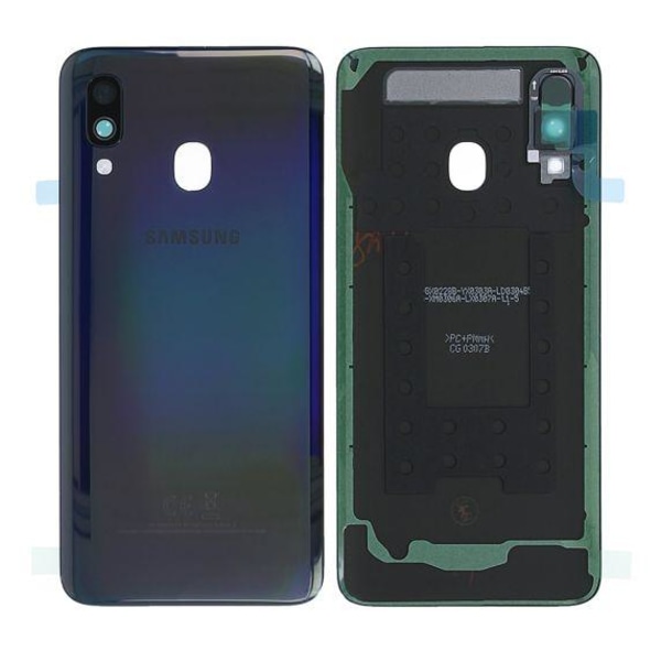 Samsung Galaxy A40 Baksida Original - Svart