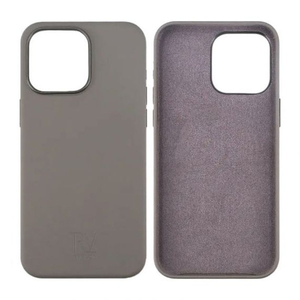 iPhone 15 Pro Max Mobilskal Silikon Rvelon - Grå