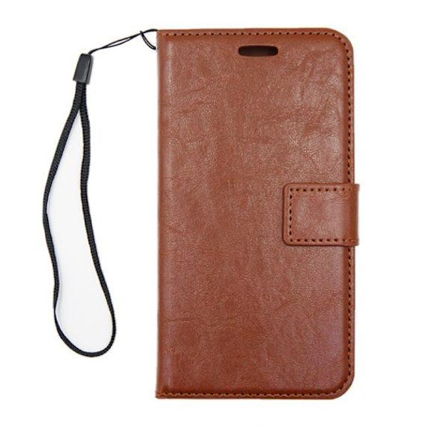 Detachable Leather Case For iPhone X/XS Brown
