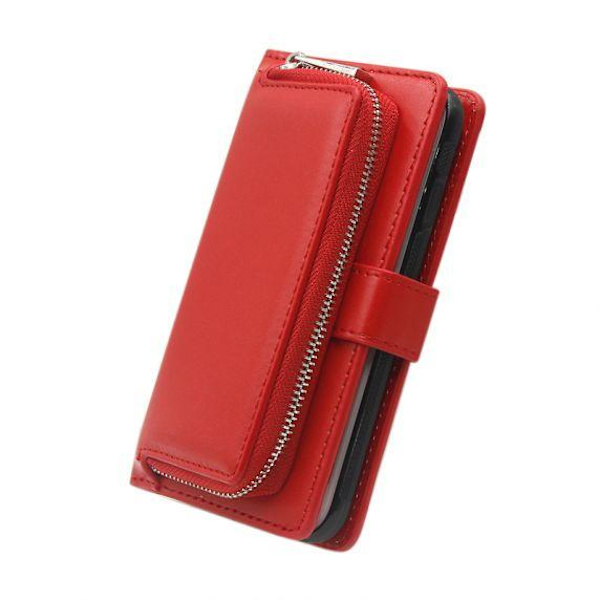 Detachable Leather Case For iPhone 7/8 Red