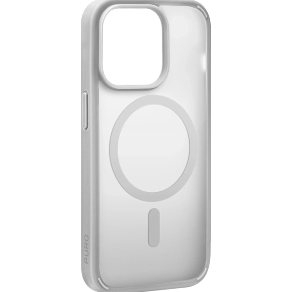 iPhone 15 Pro cover GRADIENT, silver
